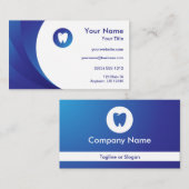 歯科医 名刺 (正面/裏面)