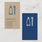 歯科医 名刺 (正面/裏面)