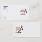 歯科医 名刺 (正面/裏面)