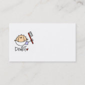 歯科医 名刺 (裏面)