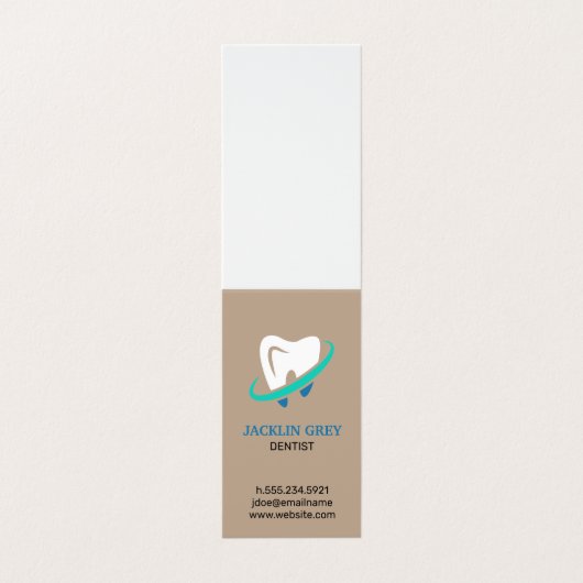 歯科医 名刺 (外部フラット)