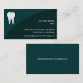 歯科医 名刺 (正面/裏面)