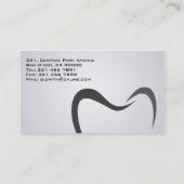 歯科医 – 名刺 (裏面)