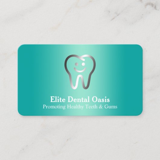 歯科医 名刺 (正面)