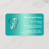 歯科医 名刺 (裏面)