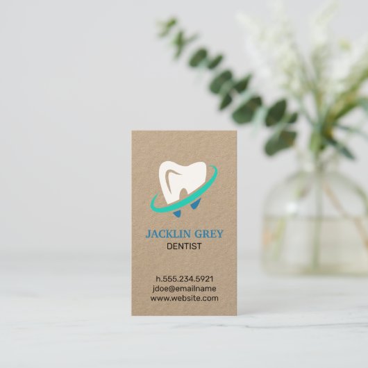 歯科医 名刺 (スタンド正面)