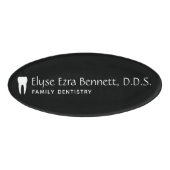 歯科医 名札 (正面)