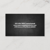 歯科医 |歯アイコン 予約カード (裏面)