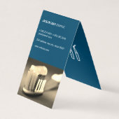 歯科医 |歯ブラシ 名刺 (正面)