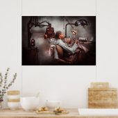 歯科医 – 歯医者を待つ ポスター (キッチン)