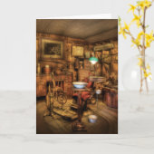 歯科医 – 歯医者オフィス カード (黄色い花)