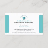 歯科医 | 歯科アポイントメントカード 名刺 (正面)