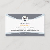 歯科医 | 歯科アポイントメントカード 名刺 (正面)