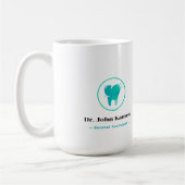 歯科医 |歯 コーヒーマグカップ (左)