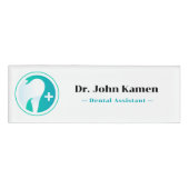 歯科医 |歯 名札 (正面)