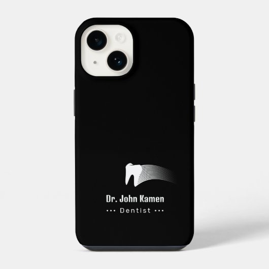 歯科医 |歯 iPhoneケース (裏面)