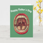 歯科医 父の日のプレゼント カード (黄色い花)