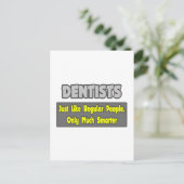 歯科医…頭が切れる ポストカード (スタンド正面)