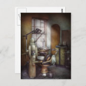 歯科医 – 1940年頃の歯科医院 ポストカード (正面/裏面)