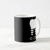 歯科医DDS歯科学生ユーモアおもしろいGr コーヒーマグカップ (正面右)