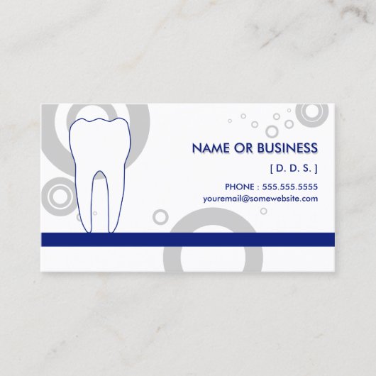 歯科医Os 名刺 (正面)