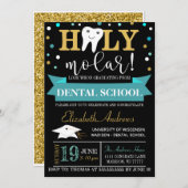 歯科卒業招待状 – カルボード 招待状 (正面/裏面)