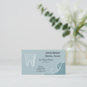 歯科名刺とアポイントメントカード 予約カード (スタンド正面)