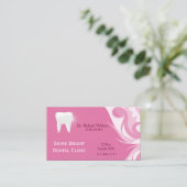 歯科名刺とアポイントメントカード 予約カード (スタンド正面)