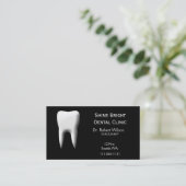 歯科名刺とアポイントメントカード 予約カード (スタンド正面)