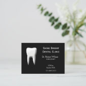 歯科名刺とアポイントメントカード 予約カード (スタンド正面)