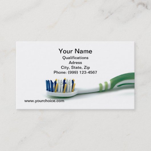 歯科名刺 名刺 (正面)