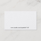 歯科名刺- 名刺 (裏面)