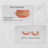 歯科名刺 名刺 (正面/裏面)