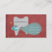 歯科外科歯牙名刺 名刺 (裏面)