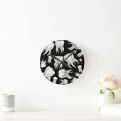 歯科夢の歯の壁時計 ラウンド壁時計 (ホーム)