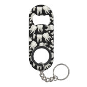 歯科夢の歯科医の歯の栓抜き キーホルダー栓抜き (裏面)