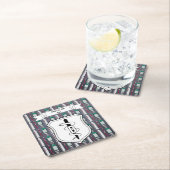 歯科大学院パーティー補給装置デコカスタムル スクエアペーパーコースター (インサイチュ)