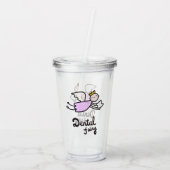 歯科妖精 アクリルタンブラー (裏面)