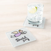 歯科妖精 ガラスコースター (アングル)