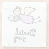 歯科妖精 ガラスコースター (裏面)