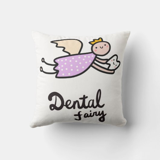 歯科妖精 クッション (裏面)