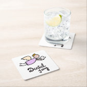 歯科妖精 スクエアペーパーコースター (インサイチュ)