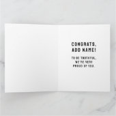 歯科学おもしろい校卒業 カード (内部)