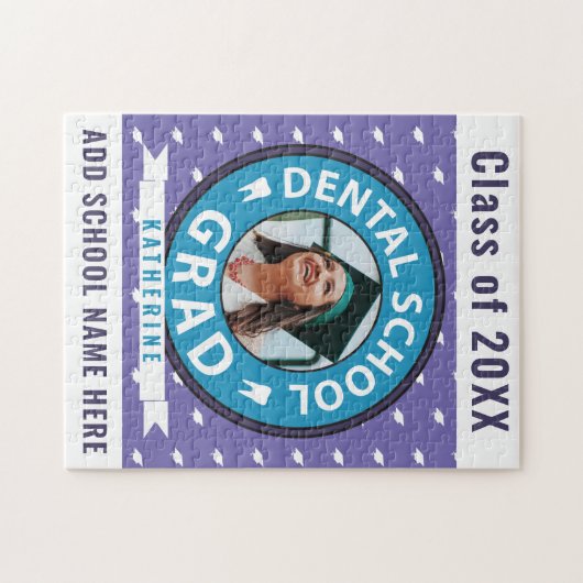 歯科学校の写真卒業 ジグソーパズル (横)