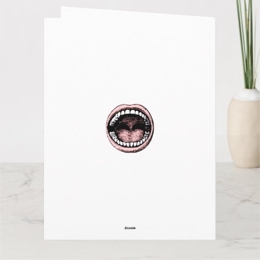 歯科学校の卒業生 カード (裏面)