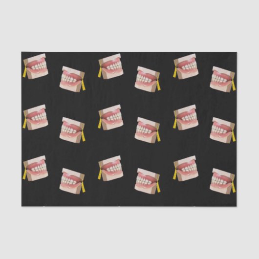 歯科学校卒業党の贈与 薄葉紙 (正面)