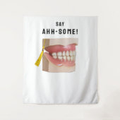 歯科学校卒業党 タペストリー (正面)