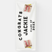 歯科学校卒業党 横断幕 (縦)