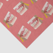 歯科学校卒業式パーティギフトティッシュペーパー 薄葉紙 (詳細)