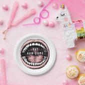 歯科学校卒業式パーティー紙ディナーナプキン ペーパープレート (パーティー)